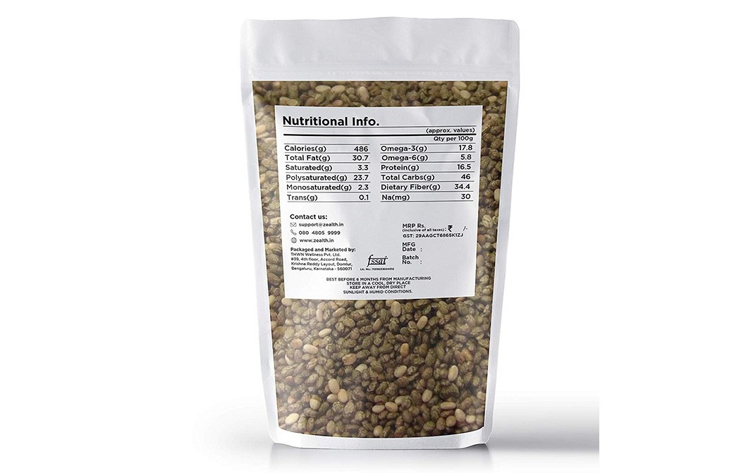 Zealth Chia Seeds    Pack  1 kilogram